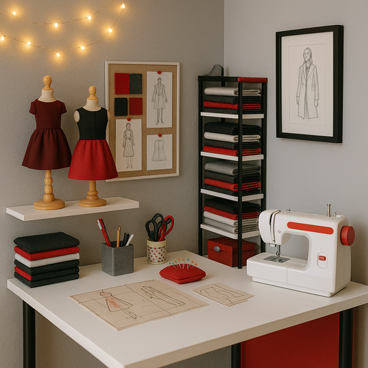 My First Design Studio: Top 10 Ideas for Organizing Space with Love and Style