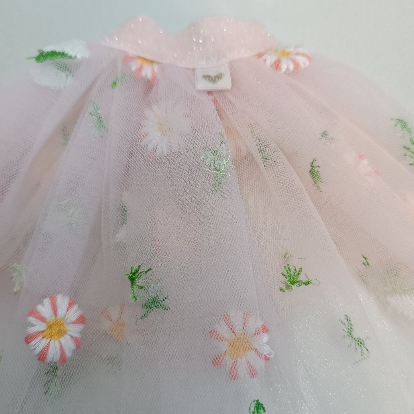 Doll clothes "Skirt "Flowers" for doll 30-33 cm