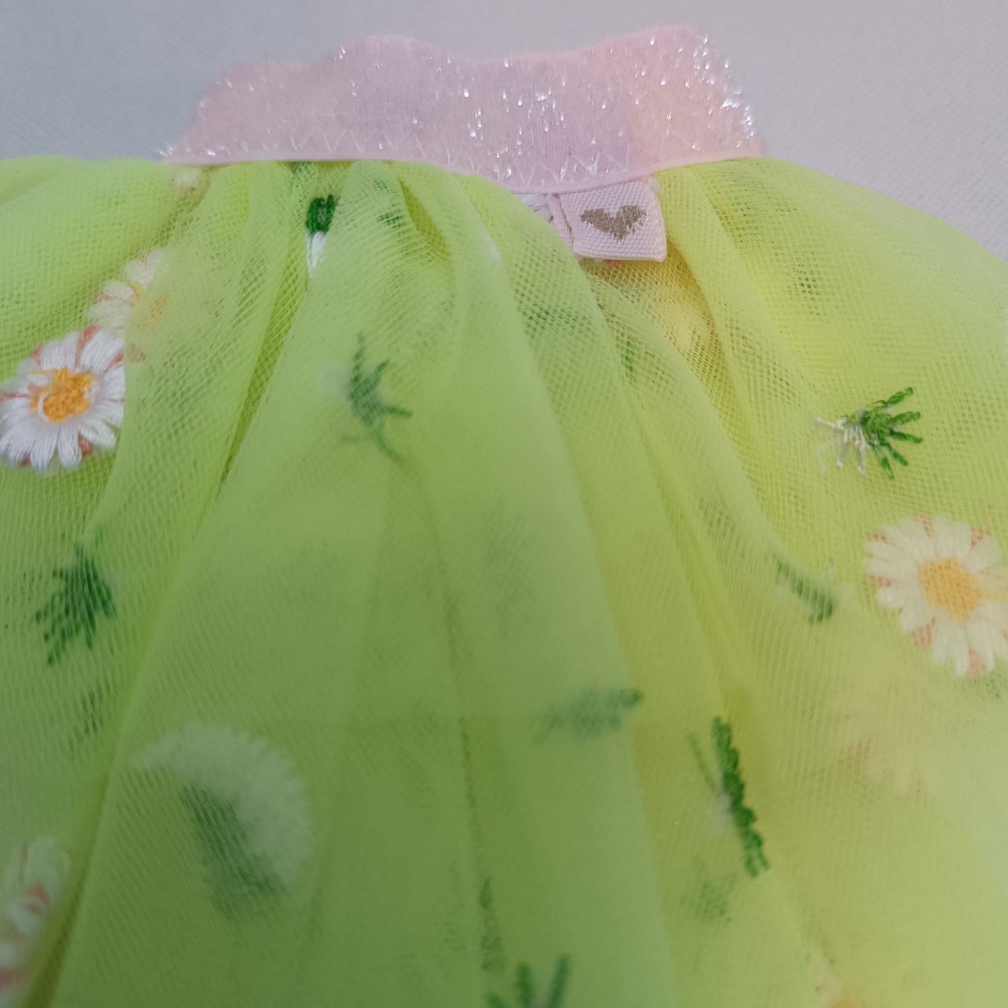 Doll clothes "Skirt "Flowers" for doll 30-33 cm