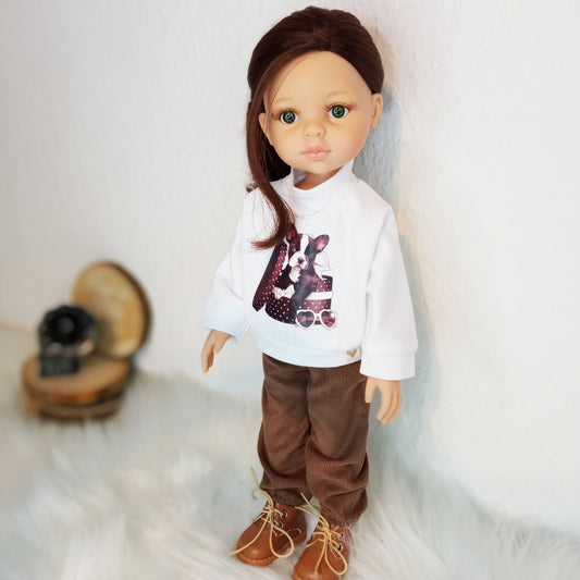 Perfect Gift for Girls - 3 in 1 Doll Paola Reina Set with Clothing and Shoes