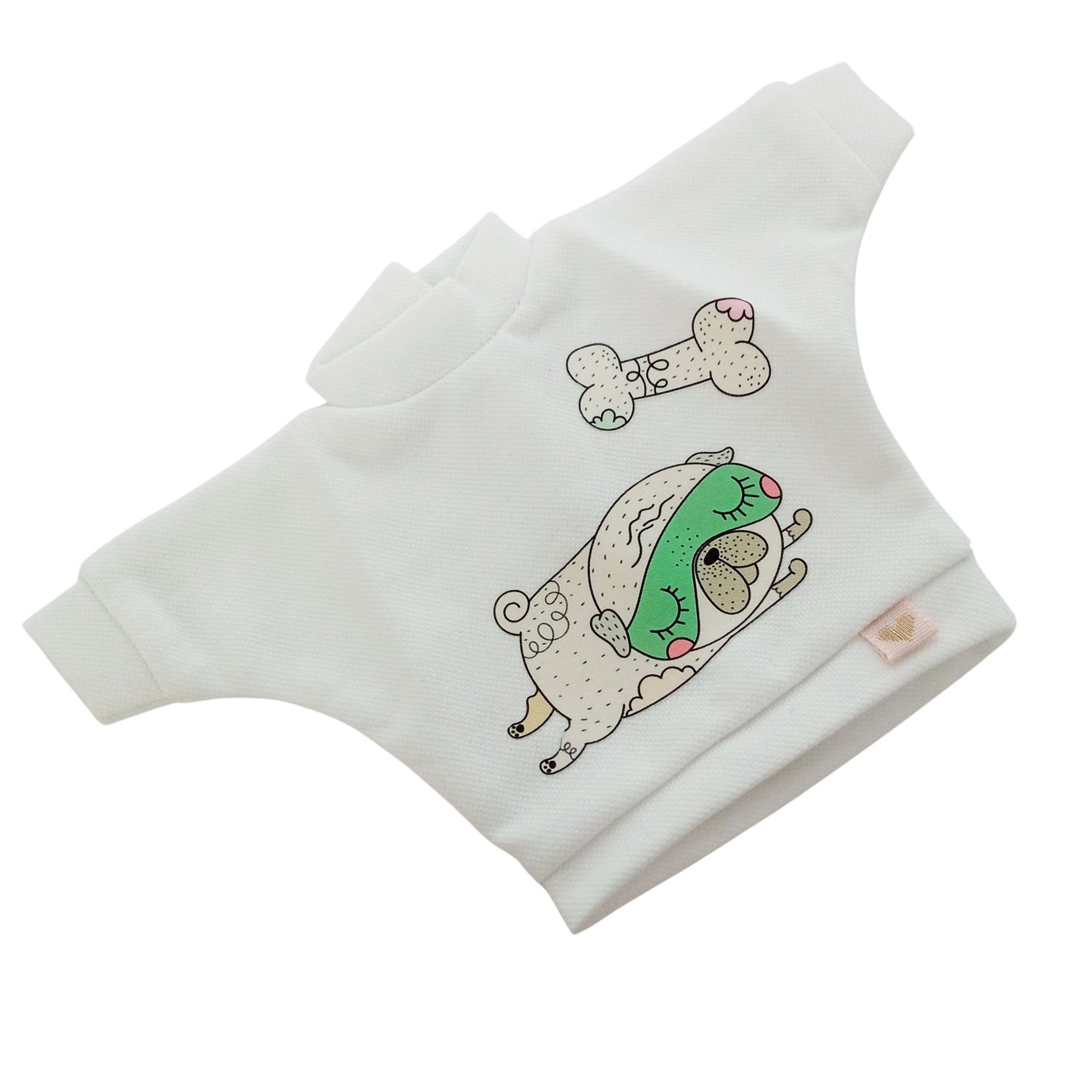 white blouse for Paola Reina doll 32 cm with dog